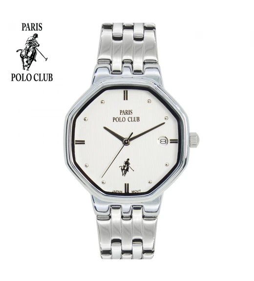 นาฬิกาข้อมือ PARIS POLO CLUB PPC-230801-WE  WHITE	