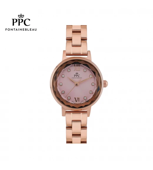 นาฬิกาข้อมือ PARIS POLO CLUB PPC-DI01-RG-PK ÉTOILE FLEUR DE ROSEGOLD / PINK	