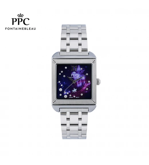 "นาฬิกาข้อมือ PARIS POLO CLUB PPC-DG04-DVT  DORÉE COSMO DARK VIOLET"	