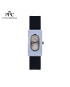 นาฬิกาข้อมือ PARIS POLO CLUB PPC-DF03-BK-GY DORÉE OVALE CARRÉ MODERN BLACK / GREY	