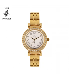 นาฬิกาข้อมือ PARIS POLO CLUB PPC-DC30-GD-WE ÉTOILE ELITE NO.30 GOLD / WHITE	