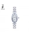 นาฬิกาข้อมือ PARIS POLO CLUB PPC-DC42-WE OVALE CLASSIQUE ROMAN WHITE	