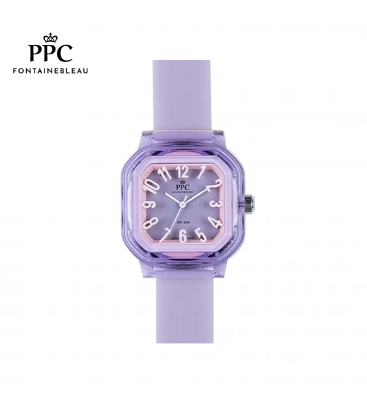นาฬิกาข้อมือ PARIS POLO CLUB PPC-DC49A-LC-IPV JEUNESSE VIVID 38 MM PLATING VIOLET	