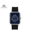 "นาฬิกาข้อมือ PARIS POLO CLUB PPC-DH01-BK-NV  JEUNESSE QUAD EDGE ROMAN DATE BLACK / NAVY BLUE"	