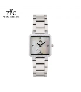 นาฬิกาข้อมือ PARIS POLO CLUB PPC-DH03-WE DORÉE GOTHIC DATE WHITE	
