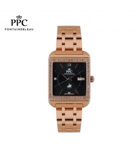 "นาฬิกาข้อมือ PARIS POLO CLUB PPC-DG09-RG-BK  DORÉE DIAMANT CLASSIC DATE ROSEGOLD / BLACK"	