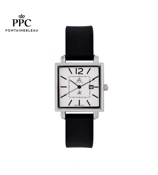 นาฬิกาข้อมือ PARIS POLO CLUB PPC-DJ05-WE DORÉE CLASSIC DATE WHITE	