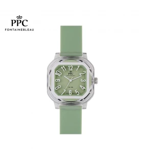 นาฬิกาข้อมือ PARIS POLO CLUB PPC-DC49A-GN-GN JEUNESSE VIVID 38 MM GREEN / GREEN	