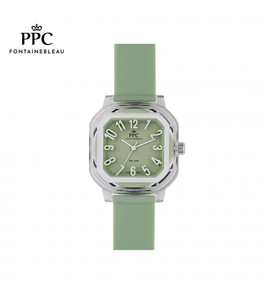 นาฬิกาข้อมือ PARIS POLO CLUB PPC-DC49A-GN-GN JEUNESSE VIVID 38 MM GREEN / GREEN	