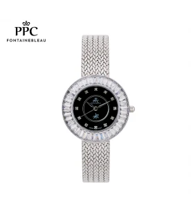 นาฬิกาข้อมือ PARIS POLO CLUB PPC-EA04-BK CANNES SAILOR’S KNOT CRYSTAL BLACK	