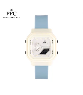 นาฬิกาข้อมือ PARIS POLO CLUB PPC-DJ04-BU-WE ZÉRO MULTI-FUNCTION BLUE / WHITE	