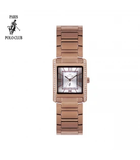 นาฬิกาข้อมือ PARIS POLO CLUB PPC-DC31-RG-WE DORÉE GRAND ROMAN ROSEGOLD / WHITE	