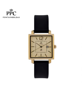นาฬิกาข้อมือ PARIS POLO CLUB PPC-DJ05-GD DORÉE CLASSIC DATE GOLD	