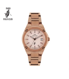 นาฬิกาข้อมือ PARIS POLO CLUB PPC-DC35-RG  ROSEGOLD	