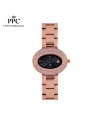 นาฬิกาข้อมือ PARIS POLO CLUB PPC-EA03-RG-BK CANNES DIAMOND ARENA DATE ROSEGOLD / BLACK	
