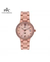 นาฬิกาข้อมือ PARIS POLO CLUB PPC-DF10-RG ÉTOILE SÉRÉNITÉ DATE ROSEGOLD	