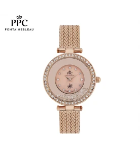 นาฬิกาข้อมือ PARIS POLO CLUB PPC-EA06-RG ÉTOILE DIAMOND PARADE SK ROSEGOLD	