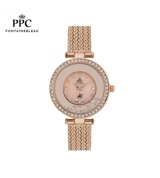 นาฬิกาข้อมือ PARIS POLO CLUB PPC-EA06-RG ÉTOILE DIAMOND PARADE SK ROSEGOLD	