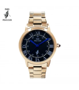 นาฬิกาข้อมือ PARIS POLO CLUB PPC-230603-RG-BK  ROSEGOLD / BLACK	