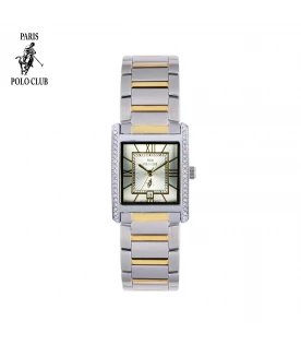 นาฬิกาข้อมือ PARIS POLO CLUB PPC-DC31-SGD-CY DORÉE GRAND ROMAN SILVER GOLD / CYAN	
