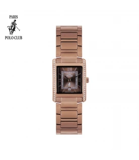 นาฬิกาข้อมือ PARIS POLO CLUB PPC-DC31-RG-BR DORÉE GRAND ROMAN ROSEGOLD / BROWN	