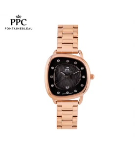 นาฬิกาข้อมือ PARIS POLO CLUB PPC-EA08-RG-BK CANNES ORBIT DATE ROSEGOLD / BLACK	