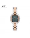 นาฬิกาข้อมือ PARIS POLO CLUB PPC-DF07-SRG-GN DORÉE CORDE DATE SILVER ROSEGOLD / GREEN	