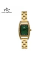 นาฬิกาข้อมือ PARIS POLO CLUB PPC-EA17-GD-GN DORÉE FLOWER MODERN GOLD / GREEN	