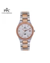 นาฬิกาข้อมือ PARIS POLO CLUB PPC-DI04-SRG-WE JOAN CLASSIC LOGO DATE SILVER ROSEGOLD / WHITE	