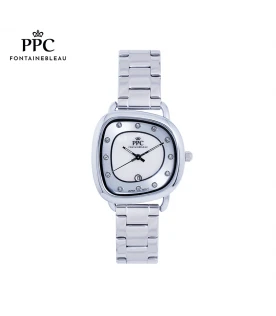 นาฬิกาข้อมือ PARIS POLO CLUB PPC-EA08-WE CANNES ORBIT DATE WHITE	