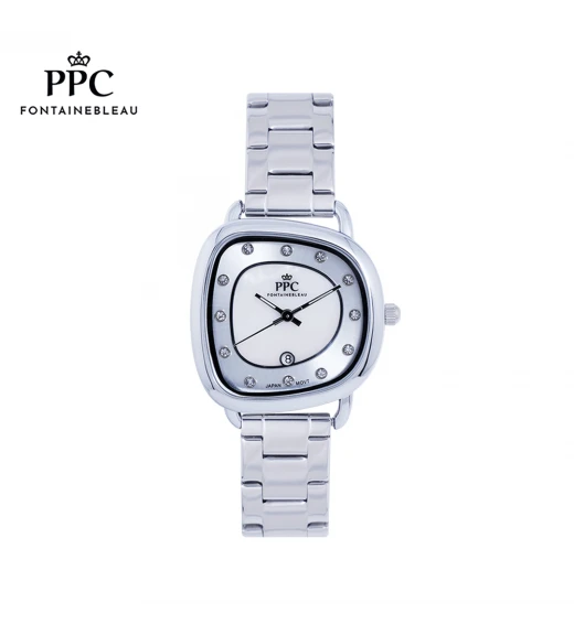นาฬิกาข้อมือ PARIS POLO CLUB PPC-EA08-WE CANNES ORBIT DATE WHITE	