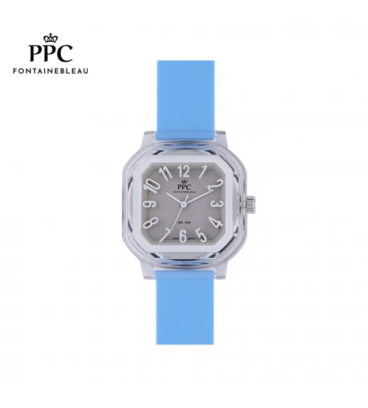 นาฬิกาข้อมือ PARIS POLO CLUB PPC-DC49A-BU-GY JEUNESSE VIVID 38 MM  BLUE / GREY	