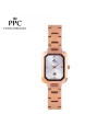 นาฬิกาข้อมือ PARIS POLO CLUB PPC-EA01-RG-WE DORÉE MODERN FACET ROSEGOLD / WHITE	