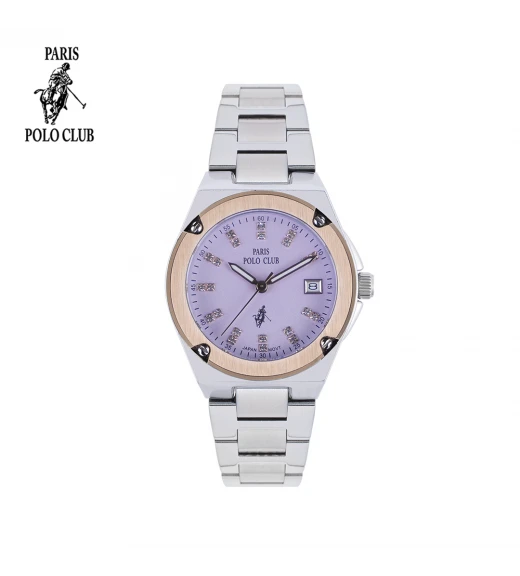 นาฬิกาข้อมือ PARIS POLO CLUB PPC-DC35-LIC  LILAC	