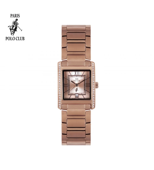 นาฬิกาข้อมือ PARIS POLO CLUB PPC-DC31-RG DORÉE GRAND ROMAN ROSEGOLD	