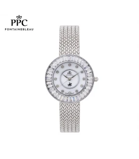 นาฬิกาข้อมือ PARIS POLO CLUB PPC-EA04-WE CANNES SAILOR’S KNOT CRYSTAL WHITE	