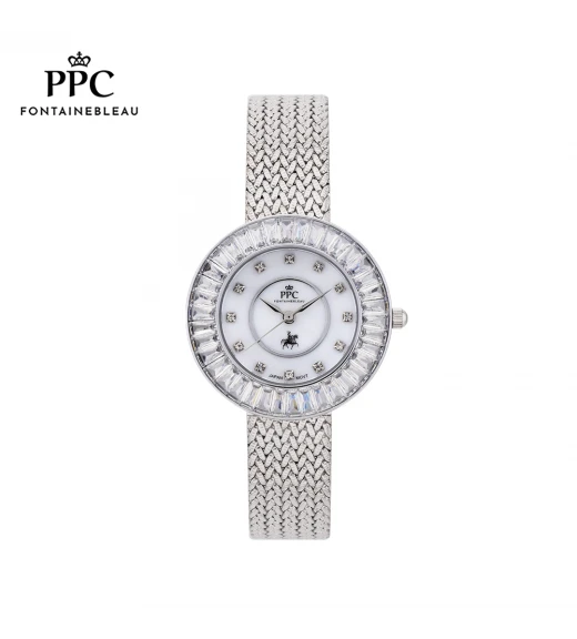 นาฬิกาข้อมือ PARIS POLO CLUB PPC-EA04-WE CANNES SAILOR’S KNOT CRYSTAL WHITE	