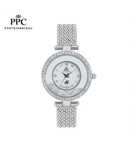 นาฬิกาข้อมือ PARIS POLO CLUB PPC-EA06-WE ÉTOILE DIAMOND PARADE SK WHITE	