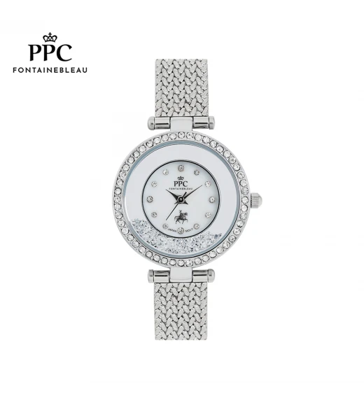 นาฬิกาข้อมือ PARIS POLO CLUB PPC-EA06-WE ÉTOILE DIAMOND PARADE SK WHITE	