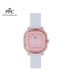 นาฬิกาข้อมือ PARIS POLO CLUB PPC-DC49A-WE-PK JEUNESSE VIVID 38 MM  WHITE / PINK	