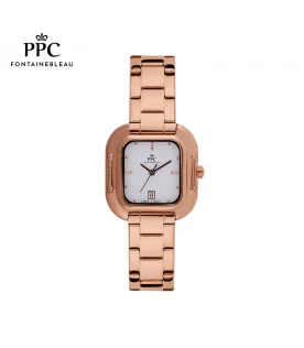 นาฬิกาข้อมือ PARIS POLO CLUB PPC-DF07-RG-WE DORÉE CORDE DATE ROSEGOLD / WHITE	