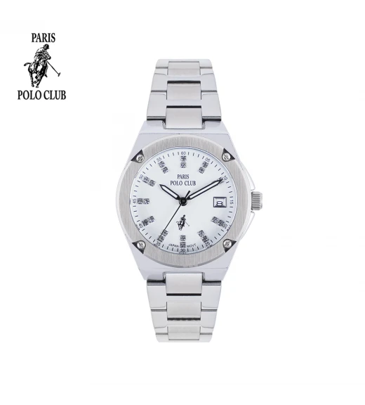 นาฬิกาข้อมือ PARIS POLO CLUB PPC-DC35-WE  WHITE	