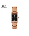 นาฬิกาข้อมือ PARIS POLO CLUB PPC-EA11-RG-BK DORÉE DIAMOND LUX DATE  ROSEGOLD / BLACK	