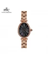 นาฬิกาข้อมือ PARIS POLO CLUB PPC-DG10-RG-BK OVALE ROMAN ROSEGOLD / BLACK	