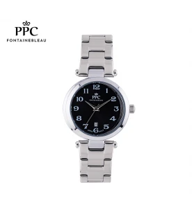 นาฬิกาข้อมือ PARIS POLO CLUB PPC-EA19-BK LE BRETON CRESCENT DATE BLACK	