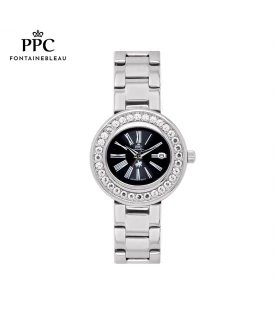 นาฬิกาข้อมือ PARIS POLO CLUB PPC-EA02-BK ÉTOILE ROMAN LUX BLACK	