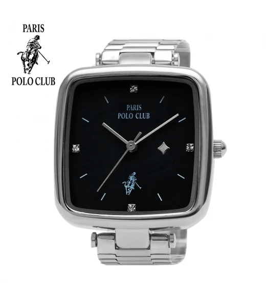 นาฬิกาข้อมือ PARIS POLO CLUB PPC-230407-BK  BLACK	