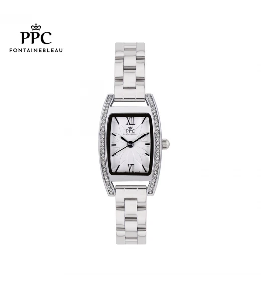 นาฬิกาข้อมือ PARIS POLO CLUB PPC-EA17-RG-WE DORÉE FLOWER MODERN WHITE	