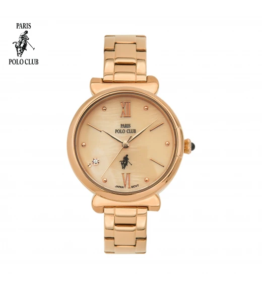 นาฬิกาข้อมือ PARIS POLO CLUB PPC-230703-RG  ROSEGOLD	