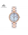นาฬิกาข้อมือ PARIS POLO CLUB PPC-DF10-SRG-WE ÉTOILE SÉRÉNITÉ DATE SILVER ROSEGOLD / WHITE	
